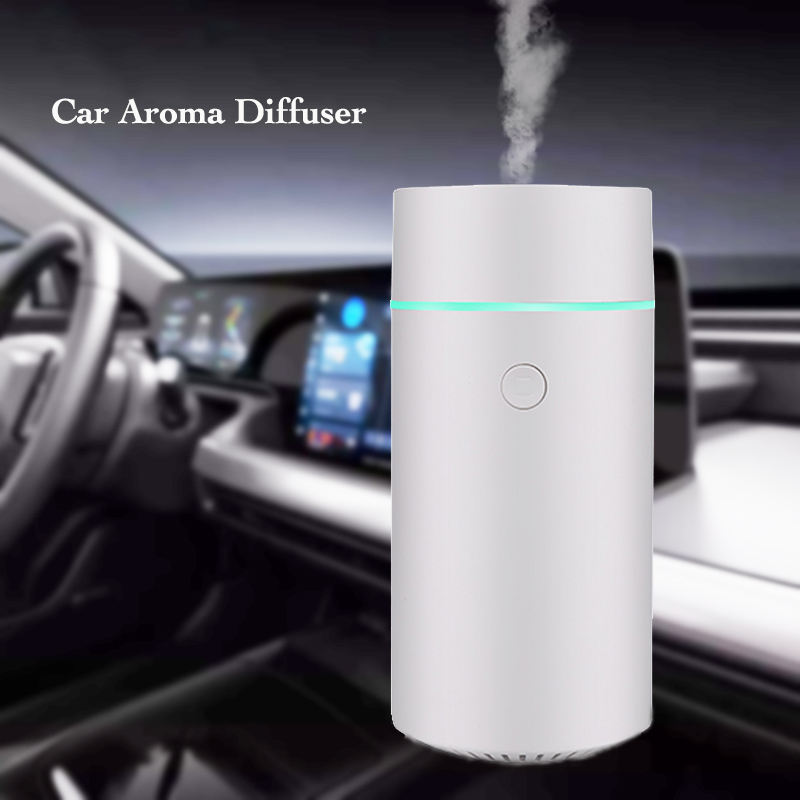 2023 New 80ml Ultrasonic USB Diffuser Electric Air Humidifier Aromatherapy Essential Oil Car Aroma Diffuser For Car